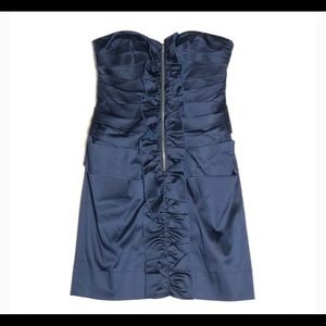 Phoebe Couture Ruffle Strapless Dress